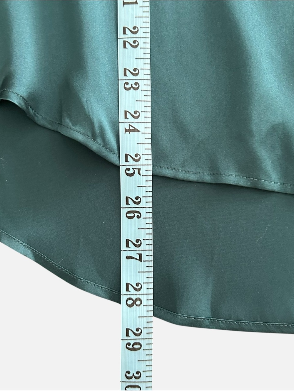 L’AGENCE 100% Silk Deep Teal Long Sleeve Blouse Top Size Large NWT Luxe Designer - Picture 6 of 8